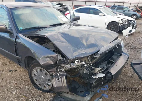 2007 Mercury Grand Marquis Gs из США, поврежденный, VIN 2MEFM74V67X611691